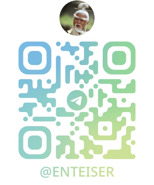 Telegram QR-Code - Scannen Sie diesen Code mit Ihrem Smartphone um Telegram zu öffnen